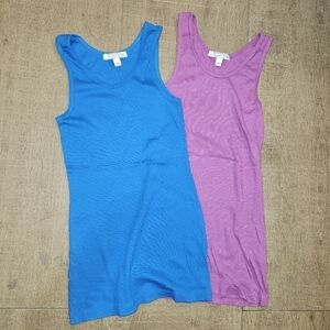 TOPTEN Korean Clothing Brand Size Womens  Small Blue and Pink